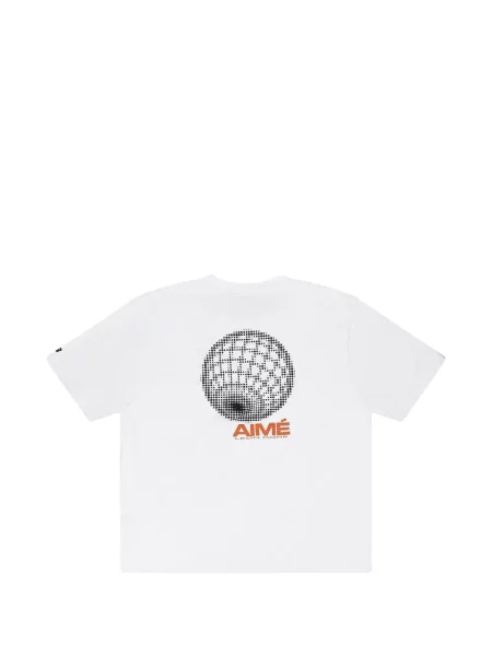 Tricou Aimé Leon Dore cu imagine alb