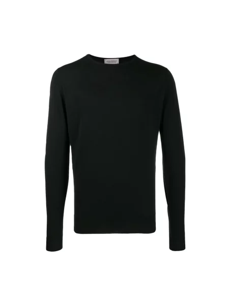 Sweter John Smedley wełniany czarny
