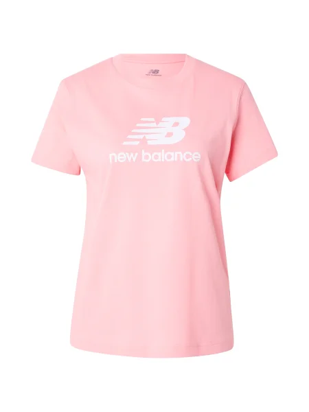 New balance Tricou Essentials roz deschis alb