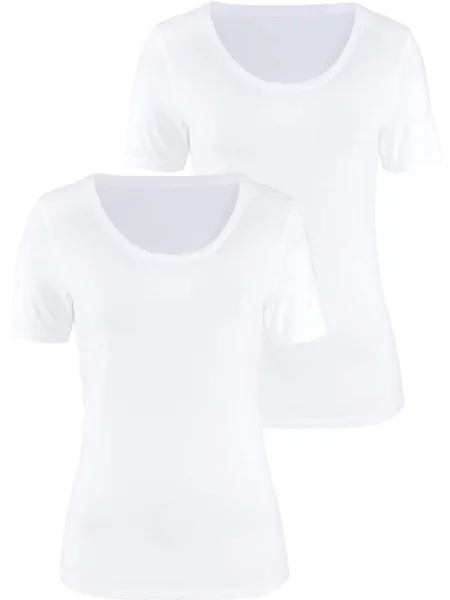 VIVANCE by LASCANA Tricou alb