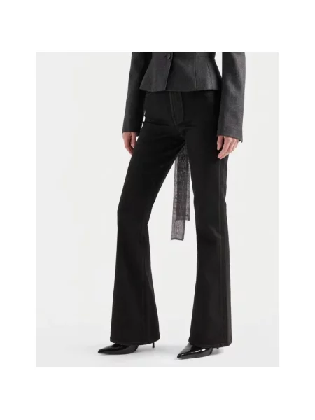 Jeansy 7 For All Mankind czarne