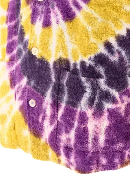 Риза South2 West8 с tie-dye ефект виолетово