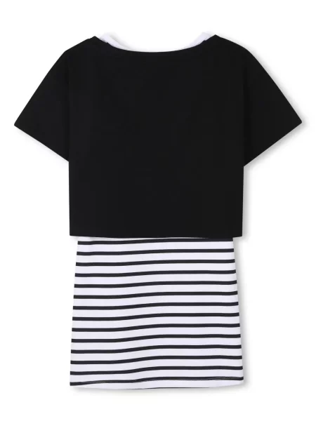 Sukienka mini dziecięca Sonia Rykiel Enfant czarna