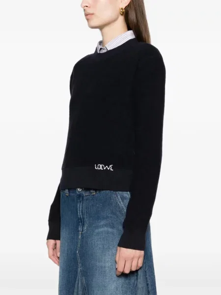 Pulover Loewe de lână albastru