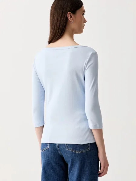 Tommy Hilfiger longsleeve niebieska