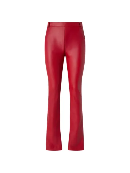 Pantaloni Pinko evazate roșu