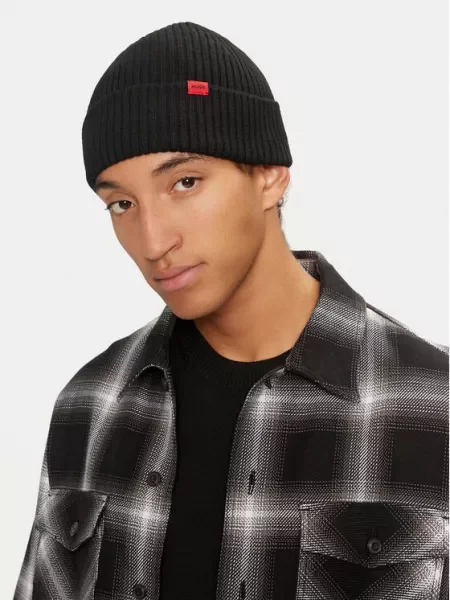 Kepurė Hugo Xola juoda