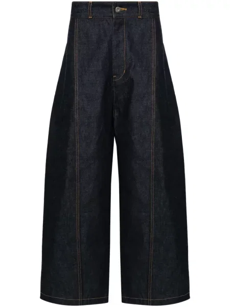 Širokih nogu traperice Sage Nation plava