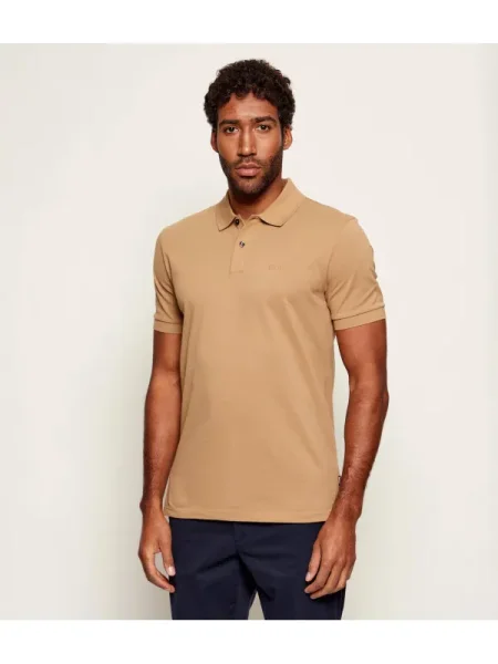 BOSS BLACK Tenisz póló Pallas | Regular Fit fekete