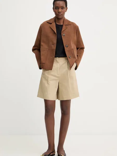 Шорти з додаванням льону Weekend Max Mara ECUBA