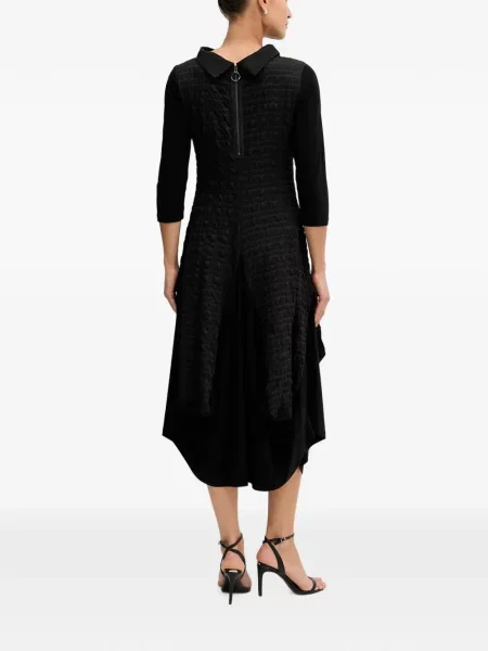 Matlasat rochie midi Joseph Ribkoff negru