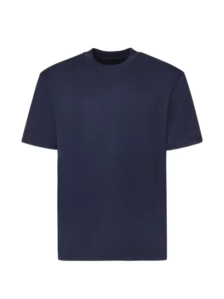 Tricou Giuliano Galiano cu decolteu rotund albastru