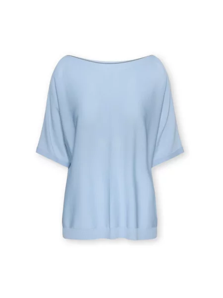 Sweter Elena Miro' z krótkim rękawem niebieski