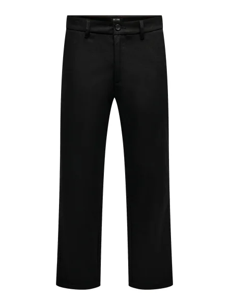 Only & Sons Pantaloni eleganți Edge' negru