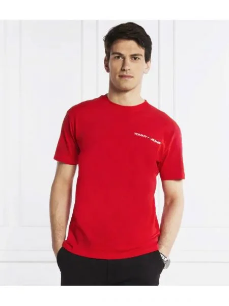 Tommy Jeans Tricou TJM CLSC roșu