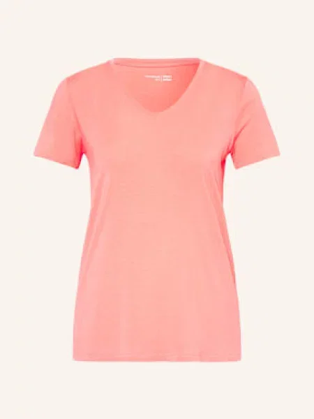 Schiesser Koszulka Od Piżamy orange pomarańczowa