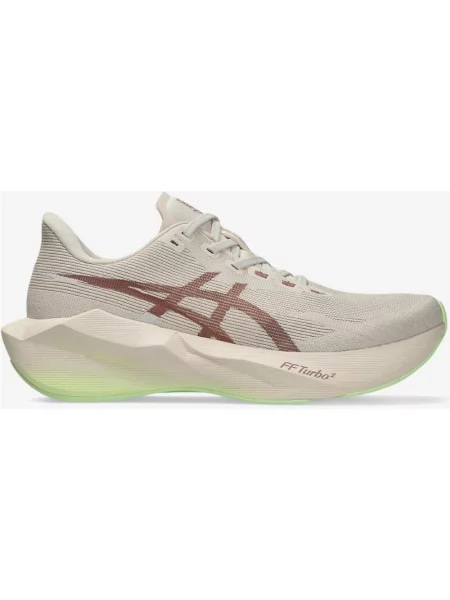Buty do biegania ASICS Novablast 6 brązowy zielony beżowy