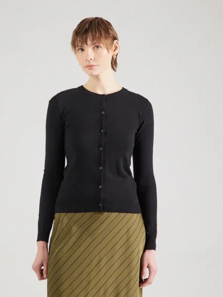 PIECES Geacă tricotată PCNORA' negru