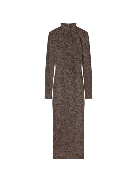 Lung rochie midi Patrizia Pepe maro