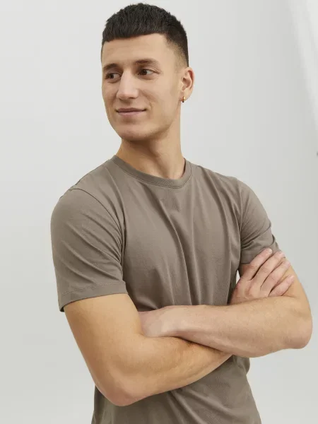 Футболка JACK & JONES коричневий