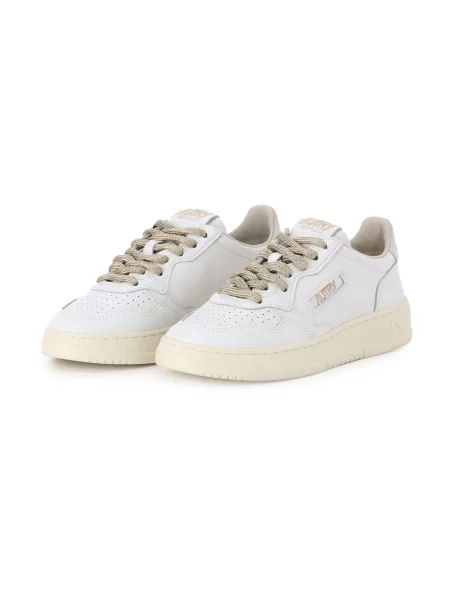 Sneakersy Autry skórzane białe
