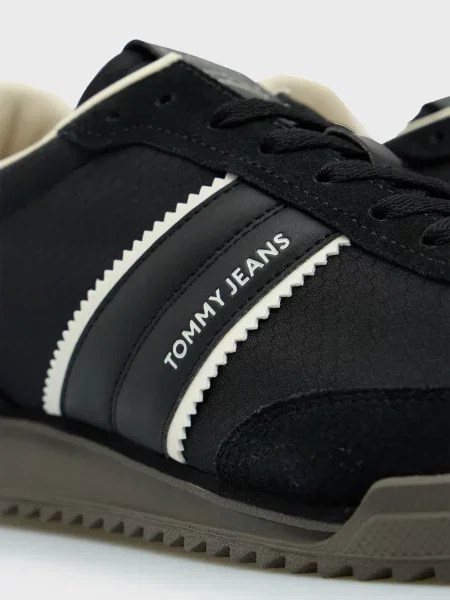 Кроссовки Tommy Jeans ретро черные