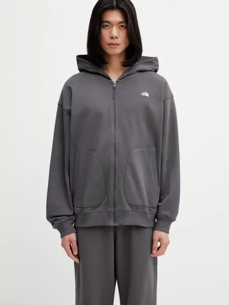 The North Face Essential Oversize hanorac din pentru bărbați gri