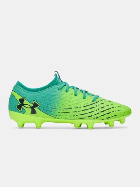 Fotbal botine Under Armour verde