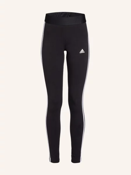 Adidas Legíny Loungewear Essentials černá bílá
