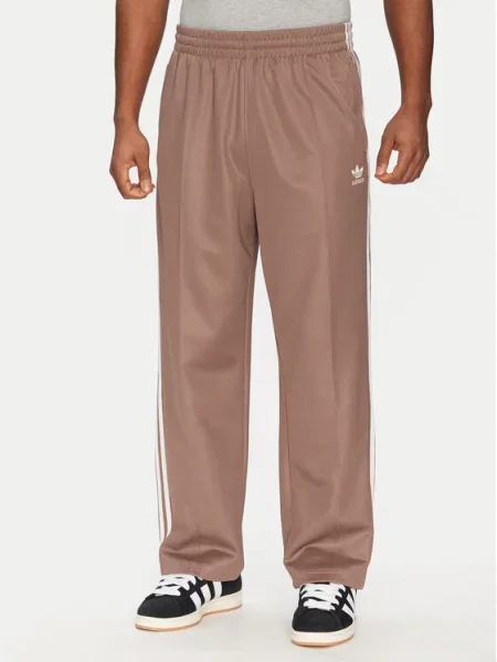 Adidas Спортивні штани adicolor Firebird Baggy Fit бежевий