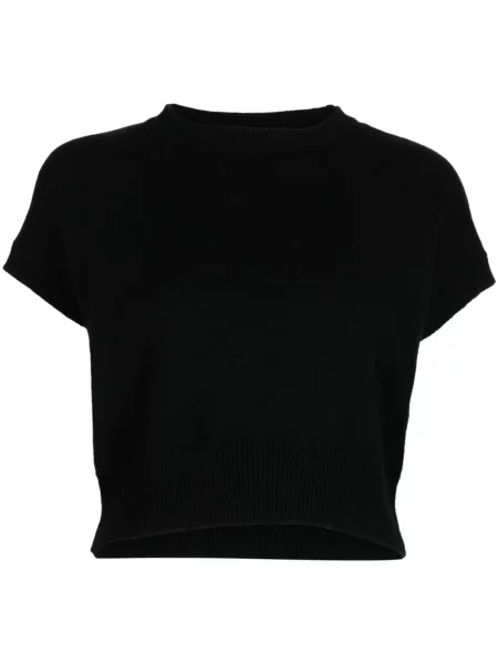 Cropp pulover Teddy Cashmere fără mâneci din cașmir negru