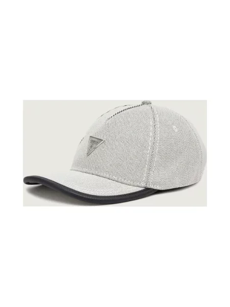 Guess Șapcă baseball TORINO alb