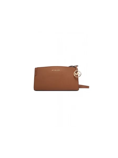 Torebka crossbody Michael Kors skórzana brązowa