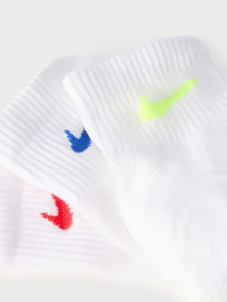 Nike Sportswear Nogavice modra / neonsko rumena / rdeča bela