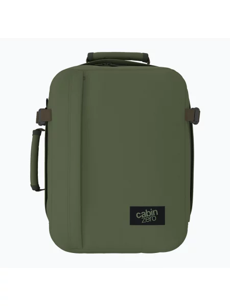Plecak turystyczny CabinZero Classic Tech 28 l georgian khaki zielony