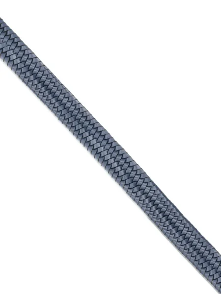 Curea La Boucle din piele albastru