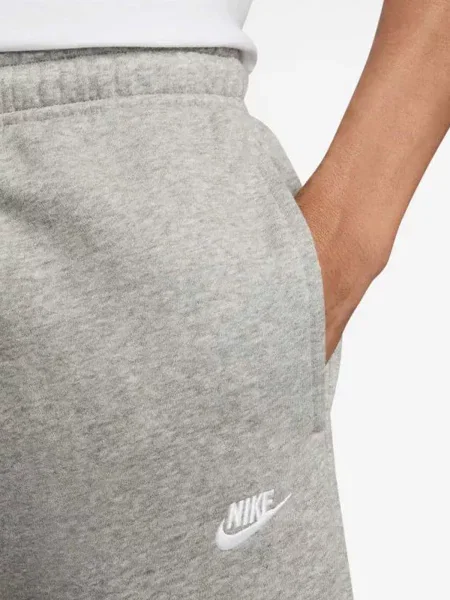 Спортивні штани NIKE CLUB BB бавовна/поліестер сірий