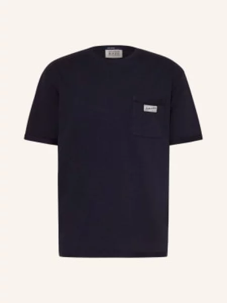 Scotch & Soda T-Shirt blau granatowa