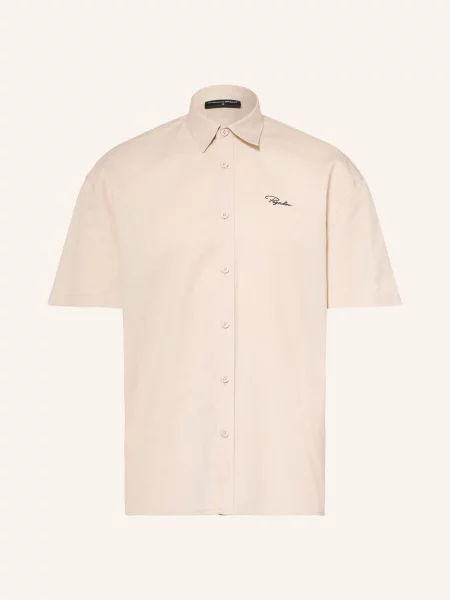 Pegador Košile S Krátkým Rukávem Pelago Comfort Fit krémová
