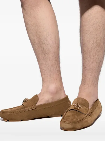 Pantofi loafer Versace maro