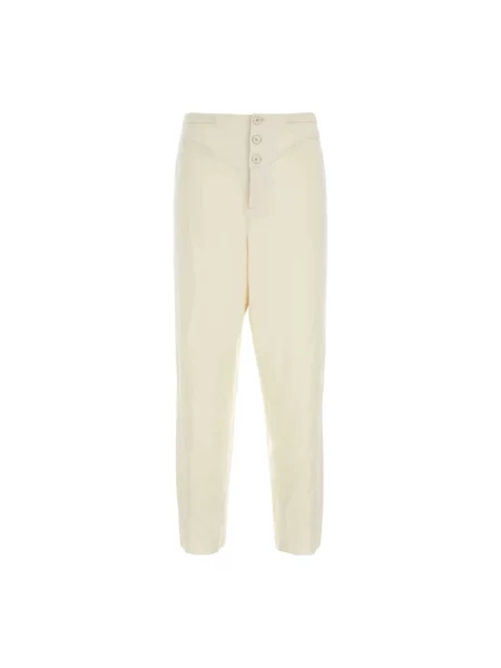 Spodnie Saint Laurent białe
