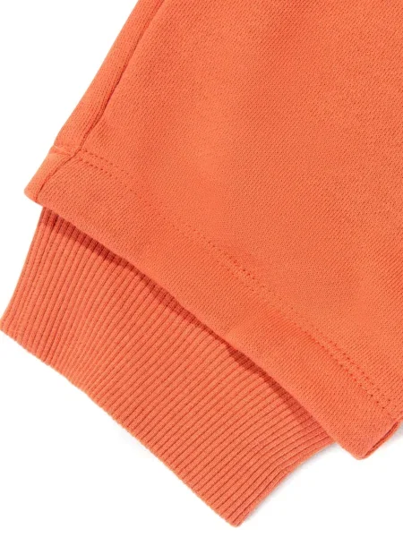 Dětské kalhoty Emporio Armani oranžové