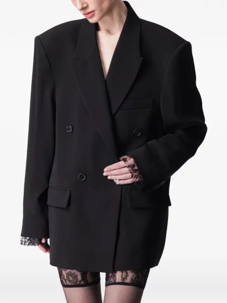 Блейзър Article Ten с дантела черно