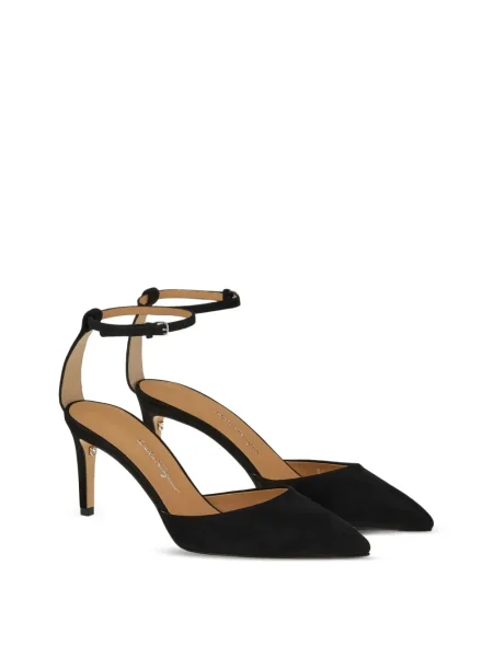 Pantofi cu toc Ferragamo din piele negru