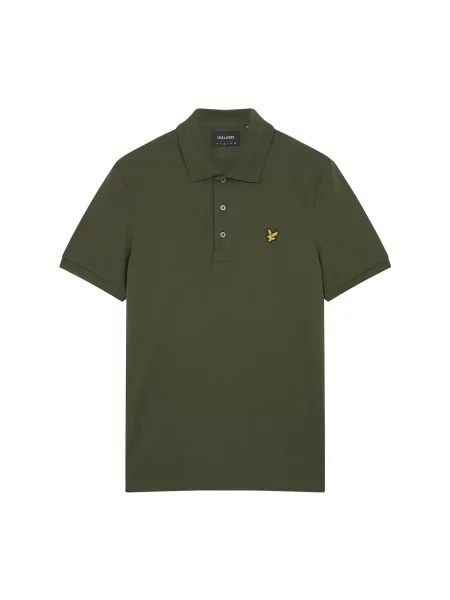 Koszulka polo Lyle & Scott zielona