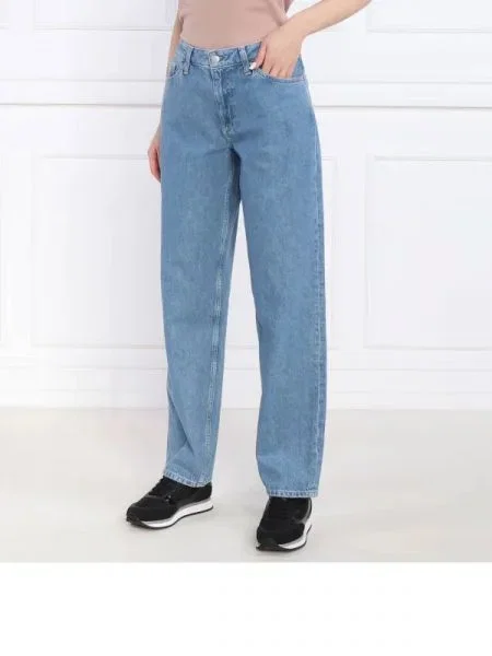 CALVIN KLEIN JEANS Blugi | Straight fit albastru