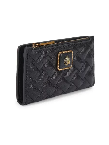 Kurt Geiger London portfel skórzany PIMLICO czarny