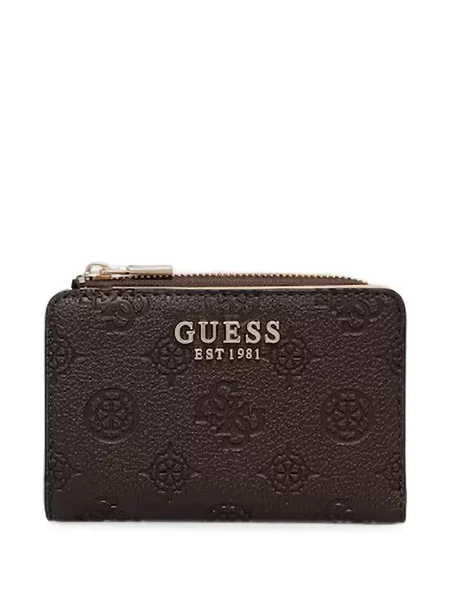 Portofel Guess cu autograf maro