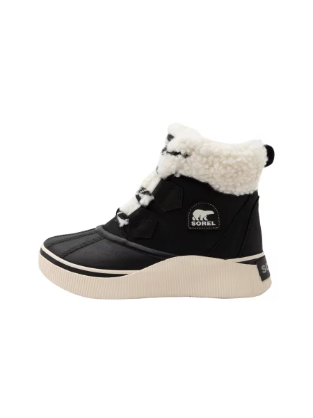 SOREL Bocanci de zăpadă OUT N ABOUT IV CHILLZ negru / murdar alb