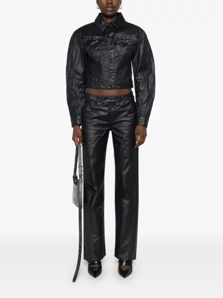 Pantaloni Mugler albastru